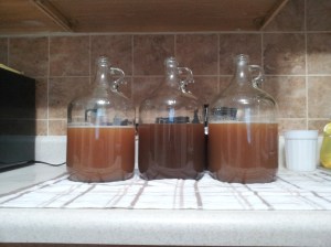 white sugar, brown sugar, honey